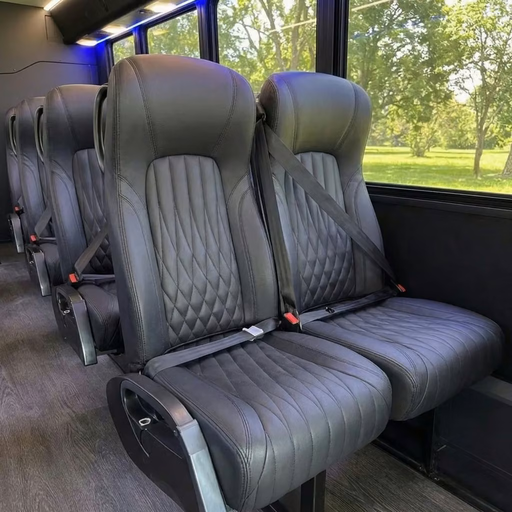 east palo alto 20 passenger minibus high back seats
