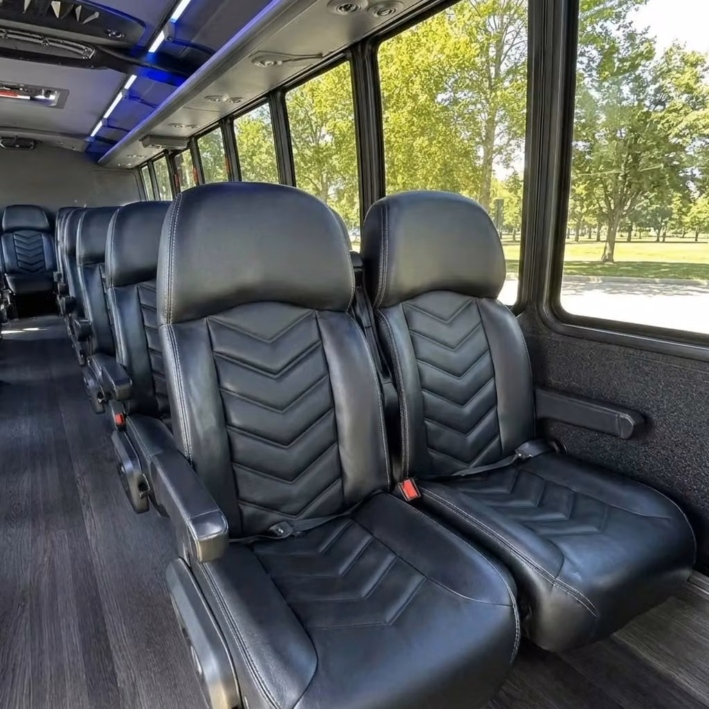 east palo alto 28 passenger minibus seating