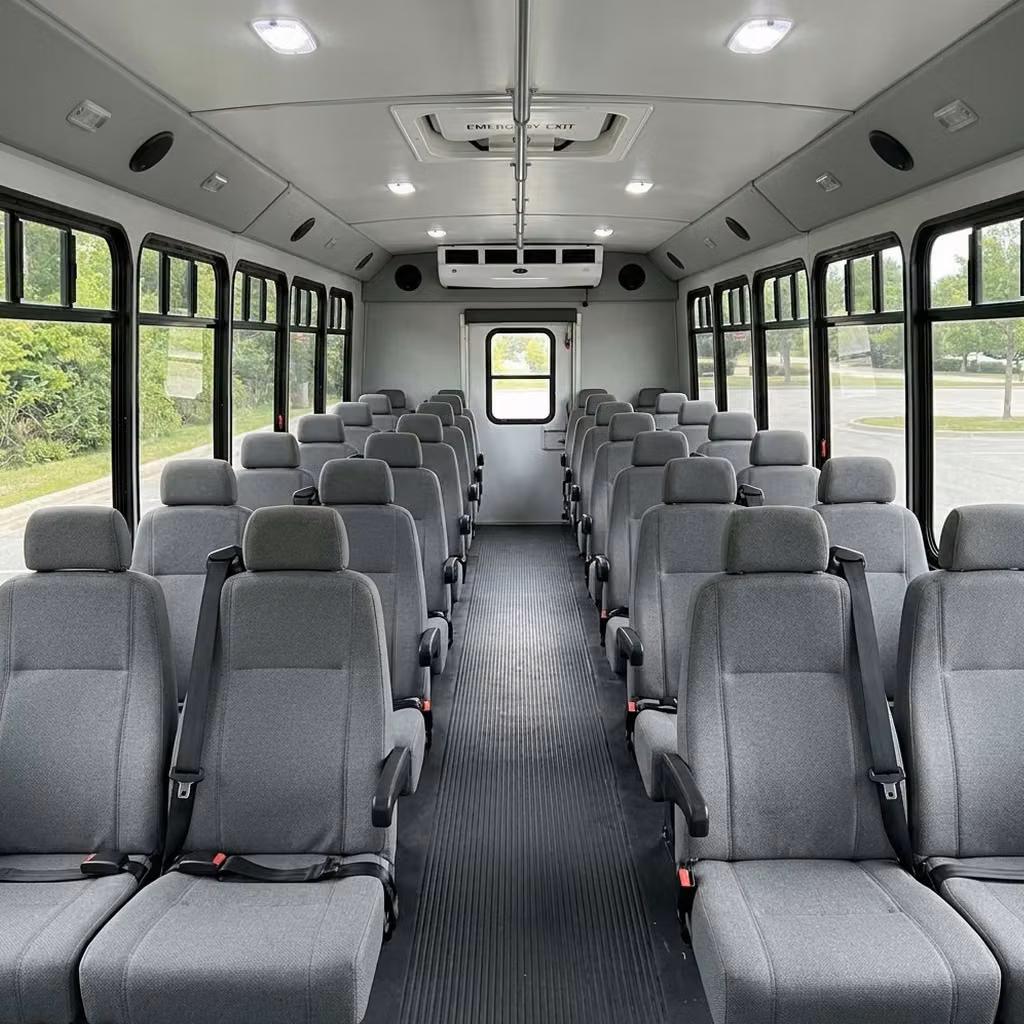 east palo alto 30 passenger minibus seating