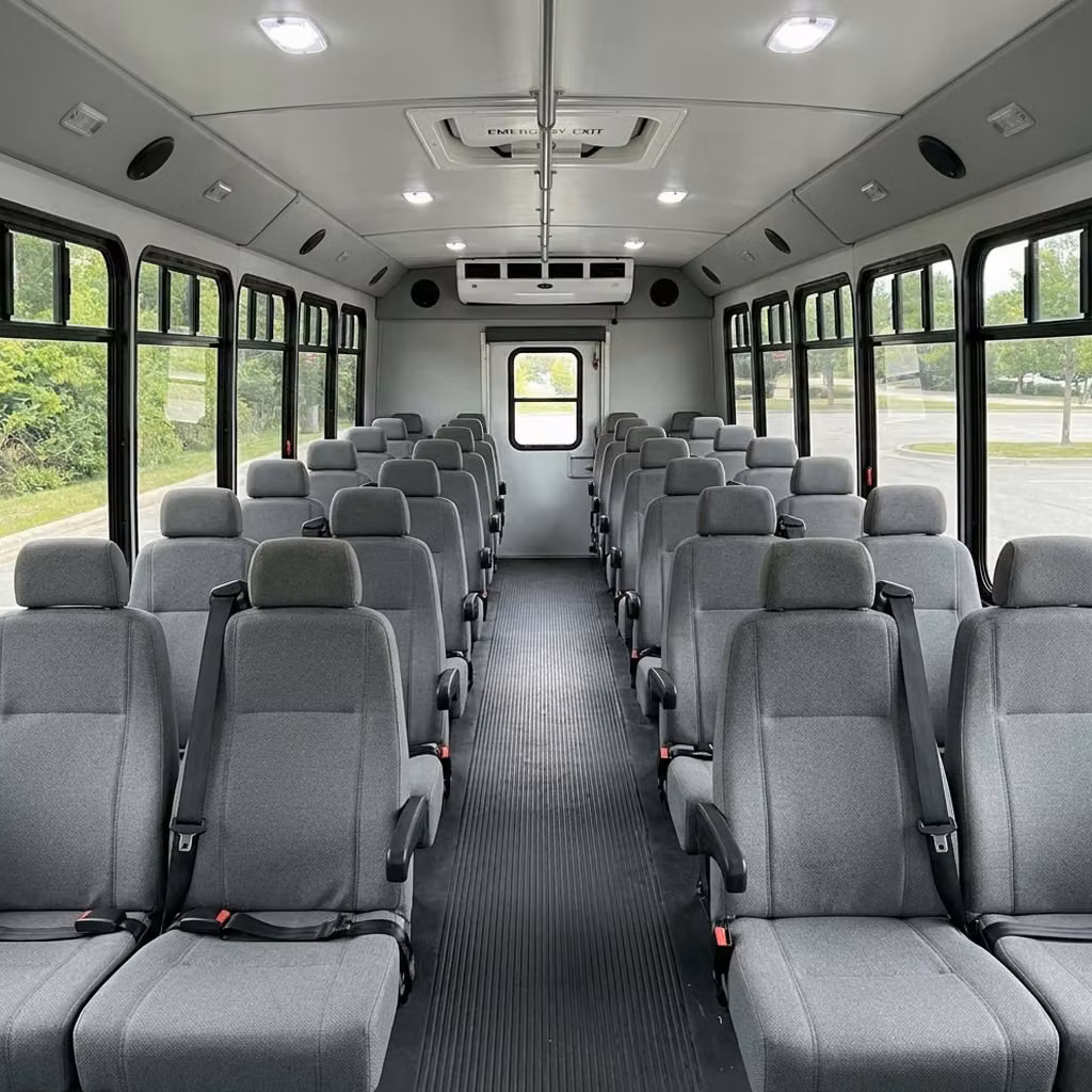 east palo alto 35 passenger minibus seating