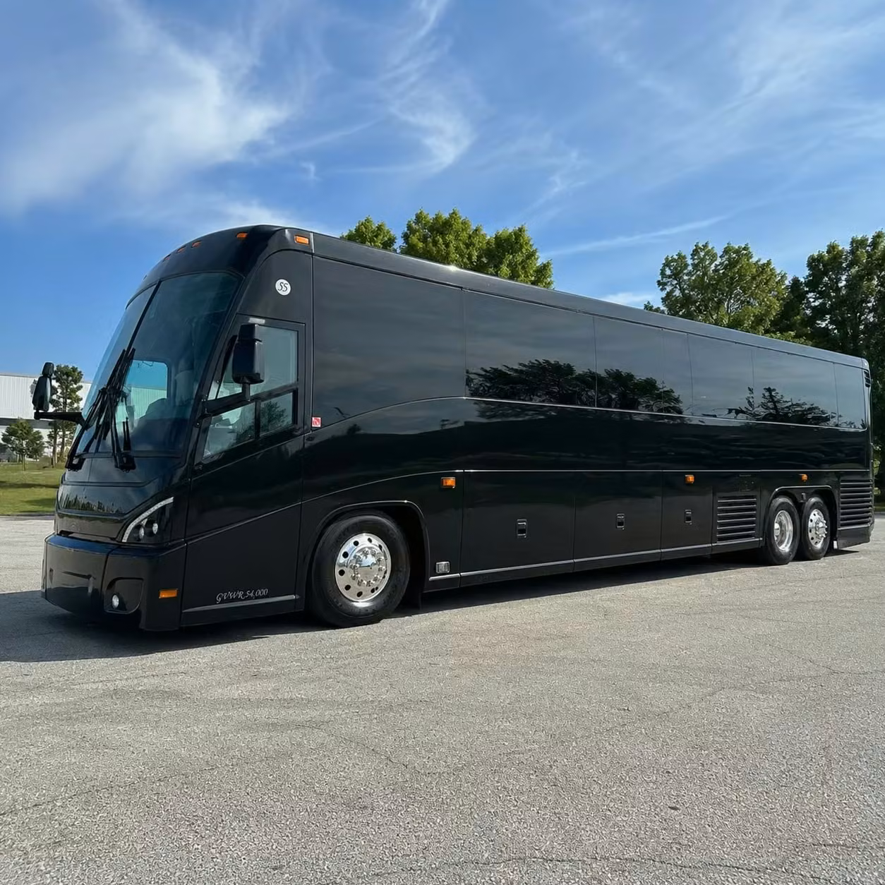 east palo alto 56 passenger charter bus rental