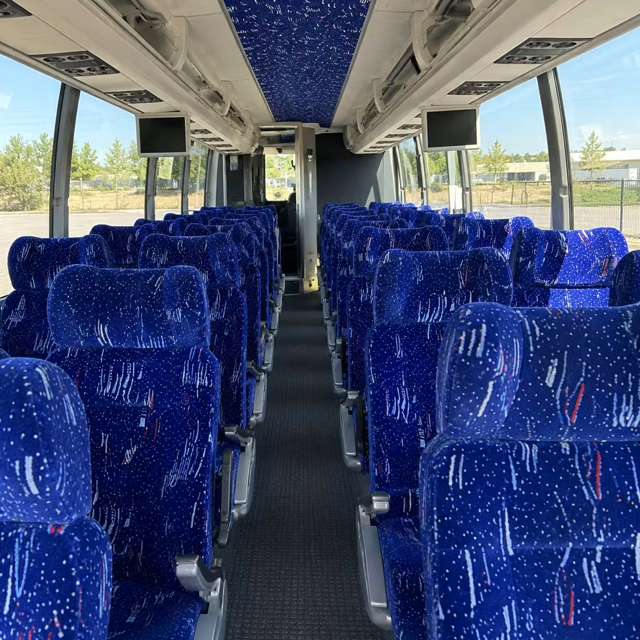 east palo alto charter bus interior 1