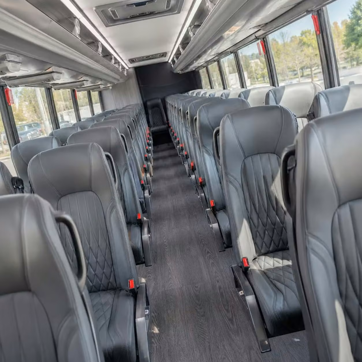 30 passenger minibus inside